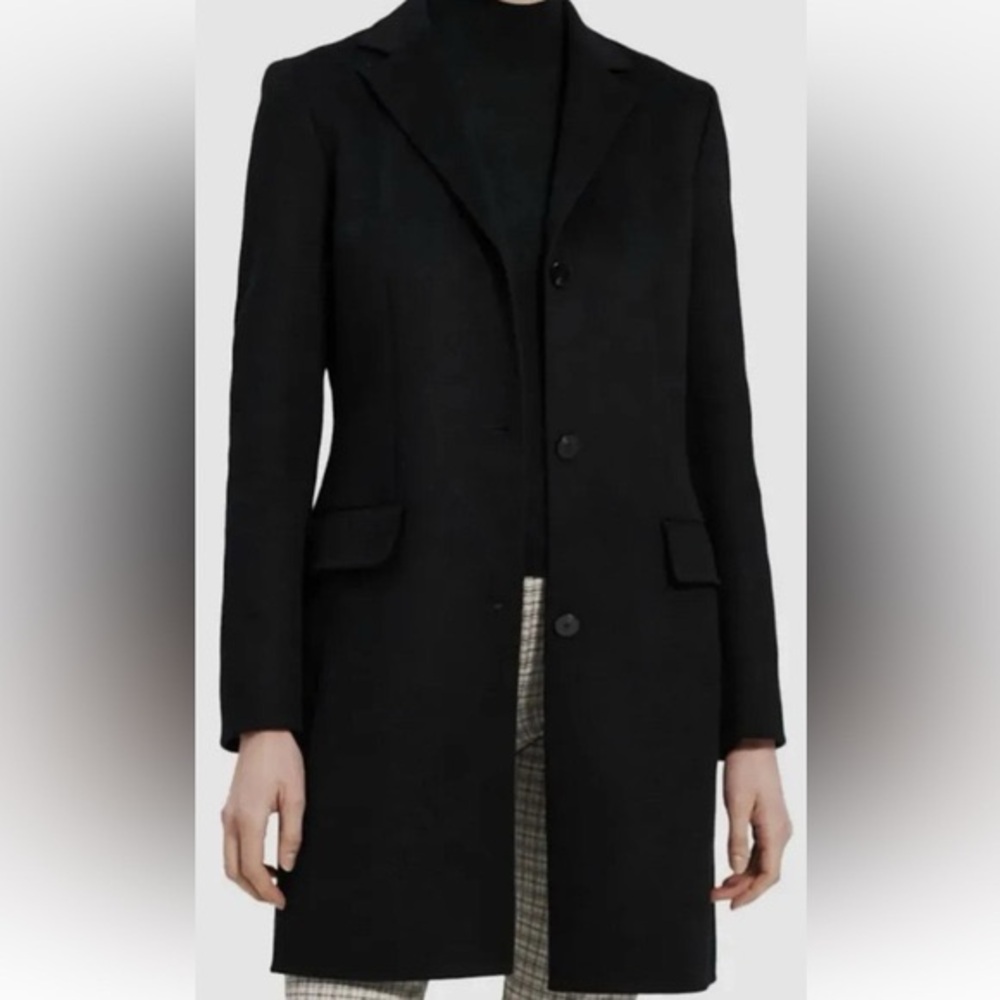 Theory Black Women's Blazer Coat